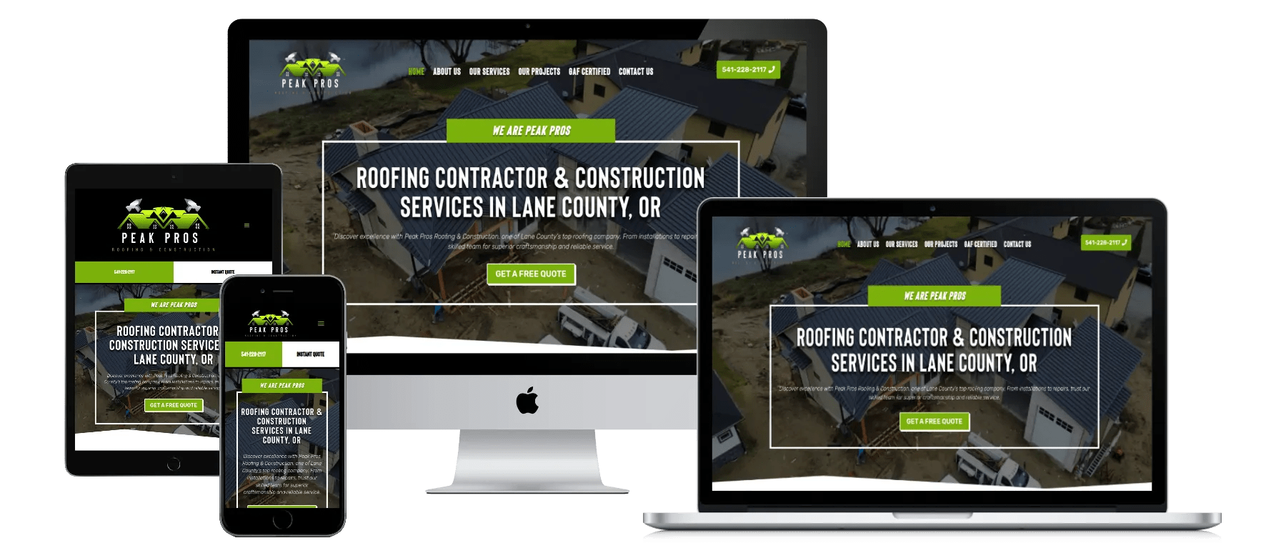 Web Design & Digital Marketing For Contractors