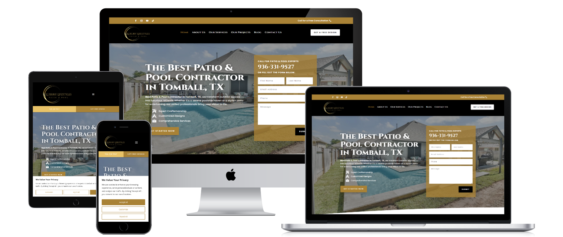 Web Design & Digital Marketing For Contractors