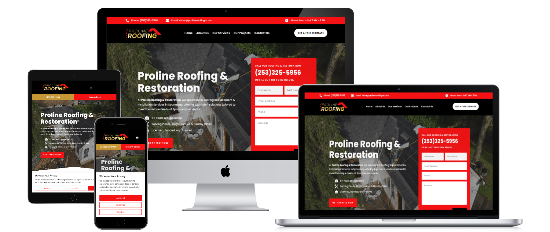 Web Design & Digital Marketing For Contractors